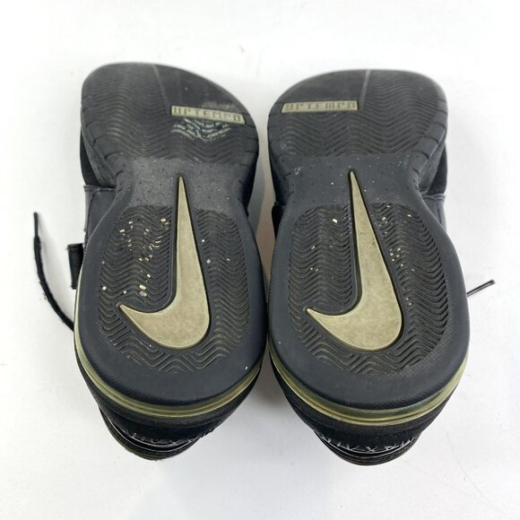 VINTAGE NIKE Shoes Mens Size 7.5 AIR UPTEMPO PREMIER BLACK  307856-001 Sneakers - Picture 7 of 8